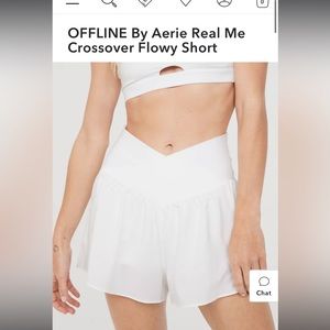 Aerie Crossover Flowy Shorts